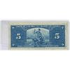 Image 2 : 1937 Bank of Canada $5, Gordon/Towers, # D/C 4539091