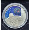 Image 1 : 2016 Canada $20 Fine Silver Coin, The Universe, Glow-in-the-Dark Glass with Opal, COA