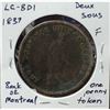 Image 2 : 1837 LC-8D1 Bank of Montreal One Penny Token