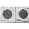 Image 2 : Lot of 2 Tokens:  1852 Upper Canada Half Penny & Lower Canada Agriculture and Commerce
