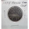 Image 2 : 1884 Canada Large Cent