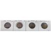 Image 1 : Lot of 4 Canada Large Cents:  1902 - 1905