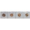 Image 4 : Lot of 4 Canada 1¢ Error Coins:  1970, 1972, 1977 (x2)