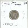 Image 2 : 1918 Canada 5¢