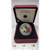 Image 2 : 2007 Canada 25¢ Colored Coin, Ruby-throated Hummingbird, COA