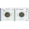 Image 1 : Lot of 2 Canada 10¢:  1916 & 1917