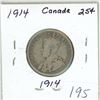 Image 1 : 1914 Canada 25¢