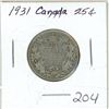 Image 1 : 1931 Canada 25¢