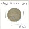 Image 1 : 1952 Canada 25¢