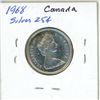 Image 2 : 1968 Canada Silver 25¢