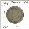 Image 2 : 1911 Canada 50¢ (2.)