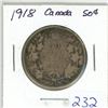 Image 1 : 1918 Canada 50¢