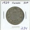 Image 1 : 1929 Canada 50¢