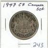 Image 1 : 1947 C7 Canada 50¢