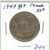Image 1 : 1947 St7 Canada 50¢
