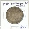 Image 1 : 1950  Canada 50¢ Full Design