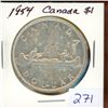 Image 1 : 1954 Canada Silver $1