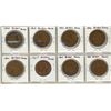 Image 2 : Lot of 8 Gr. Br. One Penny Coins:  1962 9x2), 1963, 1964 (x2), 1965, 1967 (x2)