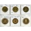 Image 1 : Lot of 6 Medallions:  2002 Olympic Hockey (x3), 1965 Saskatchewan Centennial,