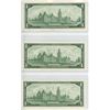 Image 2 : 1867 1967 (x3) Canada $1 bills, Beattie Rasminsky