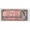 Image 1 : 1954 Canada $2 bill, Lawson/Bouey, # V/G 6109850