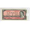 Image 1 : 1954 Canada $2 bill, Bouey/Rasminsky, # L/G 3498885 (Short Series)