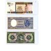 Image 2 : Lot of 6 Foreign bills:  Mexico (x2), Costa Rica (x2), Chile, Cuba