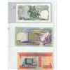 Image 2 : Lot of 3 Foreign bills:  Thailand, Lybia, Bahrain