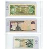 Image 2 : Lot of 3 Foreign bills:  Costa Rica, Dominican Republic, Belgium