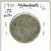 Image 2 : 1930 Netherlands Silver One Gulden Coin