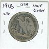 Image 2 : 1918S USA Silver Half Dollar