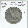 Image 2 : 1933S USA Silver Half Dollar