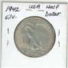 Image 2 : 1942 USA Silver Half Dollar