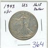 Image 1 : 1943 USA Silver Half Dollar