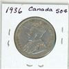 Image 2 : 1936 Canada 50¢
