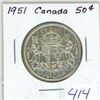Image 1 : 1951 Canada 50¢