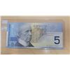 Image 2 : 2002 Canada $5 Radar bill, Jenkins/Dodge, # HOM 0640460