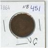 Image 1 : 1864 New Brunswick 1 cent coin