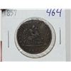 Image 3 : 1857 Bank of Upper Canada half penny
