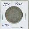 Image 1 : 1917 Newfoundland 50 cent silver coin