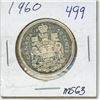 Image 1 : 1960 Canadian 50 cent silver coin