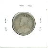 Image 2 : 1930 Silver 25 Cents. Issued during the Great Depression. VG-8.