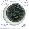 Image 1 : 1977 Attached Jewels Short Water Lines Nickel Dollar. BU.