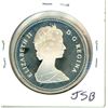 Image 2 : 1981 Silver Dollar. Commemorates the beginning of the CPR. Proof with Ultra Heavy Cameo. Nicely Tone