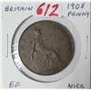 Image 1 : Great Britain. 1908 Penny. Edward VII. EF-40. Nice.