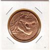 Image 1 : 1 OUNCE COPPER  -  .999 FINE - DINOSAURS - TYRANNOSARUS REX