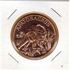 Image 1 : 1 OUNCE COPPER  -  .999 FINE - DINOSAURS - APATOSAURUS