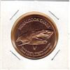 Image 1 : 1 OUNCE COPPER  - .999 FINE - MEGALODON SHARK