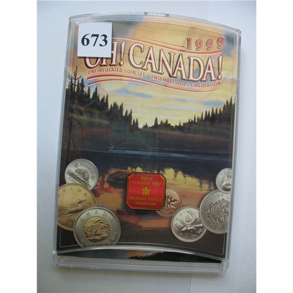 1999  O CANADA COIN SET