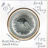 Image 1 : 2022 AUSTRALIAN KANGAROO 1 OUNCE TROY SILVER ROUND  .9999 FINE